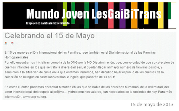 Día Internacional de las Familias - 2013 